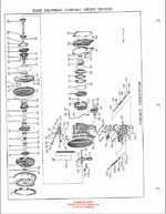 Clark Series 120 Straddle Carrier Parts Manual (X120A1)