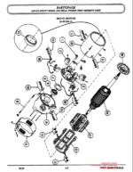 Clark PWC30, PWC40 Palletjack Parts Manual (X170)