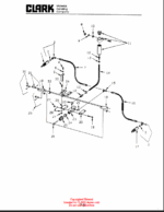 Clark NP15, NP15D, NP20, NP22 Forklift Parts Manual (NP-6)