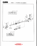 Clark NP15, NP20, NP12D Reach Truck Parts Manual (NP-1_REV5)