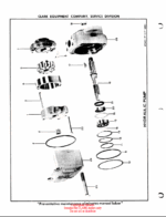 Clark Model CY80 Forklift Parts Manual (X114A2)