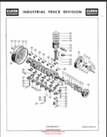 Clark Model MR100 Military Rough Terrain Parts Manual (G82A4)