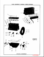 Clark Gas Carloader D Forklift Parts Manual (6D)
