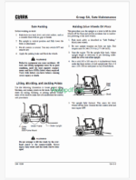 Clark C60, C70, C80 D and C80D900 Forklift Service Manual (SM1328)