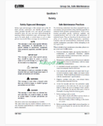 Clark C60d, C70d, C80d, C80D900, C60L, C70L, C75L Forklift Service Manual (SM1023)
