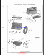 Clark Clarklift CFY40B, CFY50B Forklift Parts Manual (X108A)
