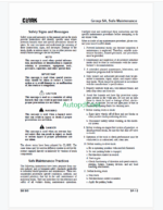 Clark CTX 40-70 Low Tractor Service Manual (SM849)