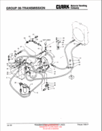 Clark C500 Y 800CH Container Handler Lift Truck Parts Manual (X177)