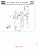 Clark Clarklift Model CY200B Forklift Parts Manual (GX78B3)