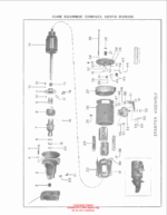 Clark Clarklift Ranger 60B Forklift Parts Manual (X103B)