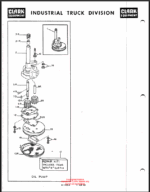 Clark Clarklift CFY40B Forklift Parts Manual (GX108A2)