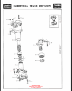 Clark Clarklift CY160B D Parts Manual (GX57B5)