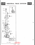 Clark Clarklift CFY40B Forklift Parts Manual (GX108A1)