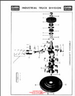 Clark Clarklift CY20 Forklift Parts Manual (X26A)