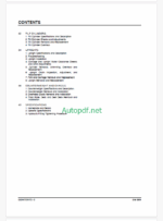 Clark GEX40, GEX45, GEX50 Forklift Service Manual (SM889)