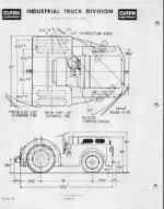 Clark Clarktor 120, 120B Forklift Operators Manual (O-175)