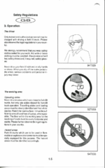 Clark CGP, CDP 20-30 Forklift Operators Manual (OM-610)