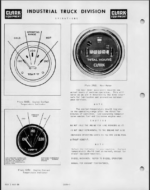 Clark CY6044 Forklift Operators Manual (O-176)