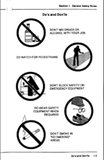 Clark ECS 17 thru 30 Forklift Operators Manual (OM-608)