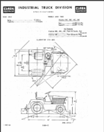 Clark CT-CTF-CTA6 20B-30B-40B-50B Forklift Operators Manual (O-B144)