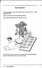 Clark NOS15 Order Picker Operators Manual (OM-613)