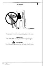 Clark NPR17, NPR20 Forklift Operators Manual (OM-587)