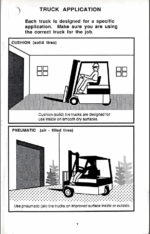 Clark TM12-25 36 Volt Forklift Operators Manual (OM-540)