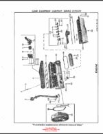 Clark Clarklift CFY200 Forklift Parts Manual (X-99A)