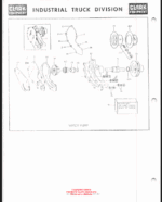 Clark Clarklift CFY40B Forklift Parts Manual (GX108A2)