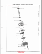 Clark Clarklift Model CY150 Forklift Parts Manual (X57A)
