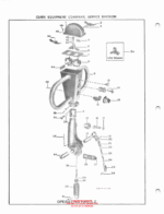 Clark Powrworker Grip Tractor Parts Manual (X104A)