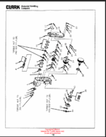 Clark NP15D, NP20, NP22 High Speed Lift Parts Manual (NP-4Z)
