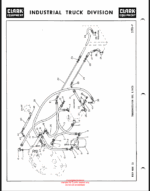 Clark Series 512 Van Carrier Parts Manual (X141C)