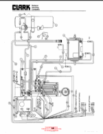 Clark WP40 Truck Model Parts Manual (WP-8)