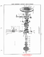 Clark Yardlift 100 Forklift Parts Manual (36A)