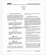 Clark SEC20-35 Forklift Service Manual (SM1205)