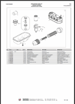 Wacker Neuson 701S, 701SP Skid Steer Loader Parts Manual