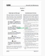 Clark C20, 25, 30, 35 L,G and C32cL Ford Engine Truck Forklift Service Manual (SM1044)