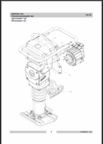 Wacker Neuson AS50 Vibratory Rammers Parts Manual