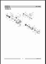Wacker Neuson BPU 2540A Reversible Plates Parts Manual
