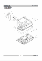 Wacker Neuson BPU 4045A US Reversible Plates Parts Manual