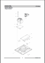 Wacker Neuson AP1840we Single Direction Plates Parts Manual