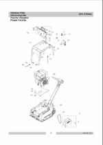 Wacker Neuson DPU 3750Hts Reversible Plates Parts Manual