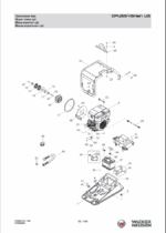 Wacker Neuson DPU5545Heh US Vibratory Plate Parts Manual