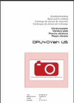 Wacker Neuson DPU40Yeh US Vibratory Plate Parts Manual