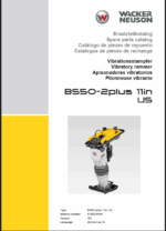 Wacker Neuson BS50-2plus 11in US Vibratory Rammers Parts Manual