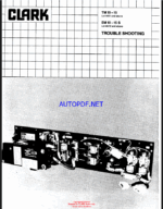 Clark TM10-15, EM10-15S Troubleshooting (E5108)