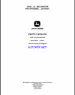 John Deere 200D LC Excavator Parts Catalog (PC10015)