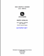 John Deere 560D GRAPPLE SKIDDER Parts Catalog