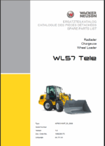 Wacker Neuson WL57 Tele Wheel Loader Parts Manual